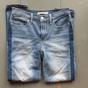 Levi’s color block jeans